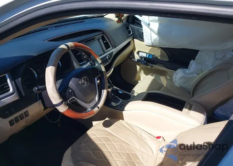 2017 Toyota Highlander Xle из США, поврежденный, VIN 5TDJZRFH9HS519911